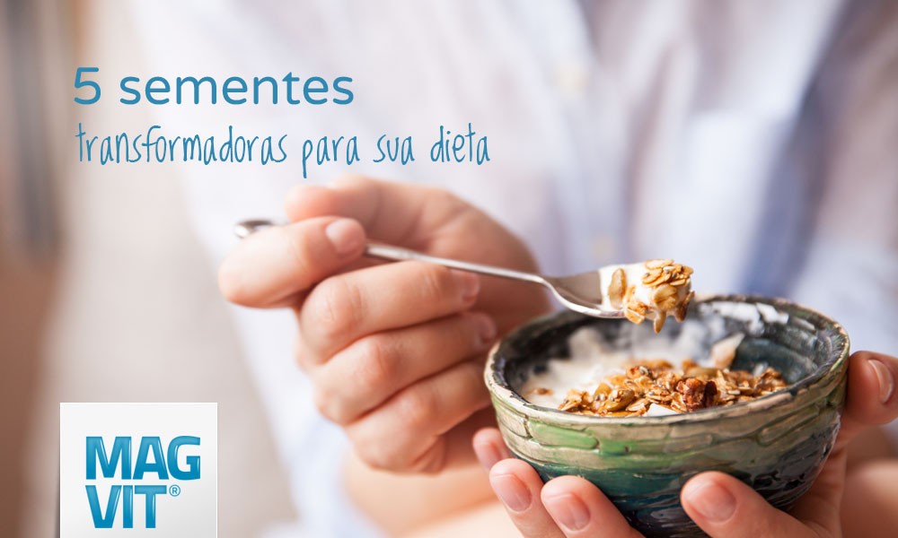 Descubra os benefícios da Chia, Linhaça, Semente de abóbora, Quinoa e do Amaranto.