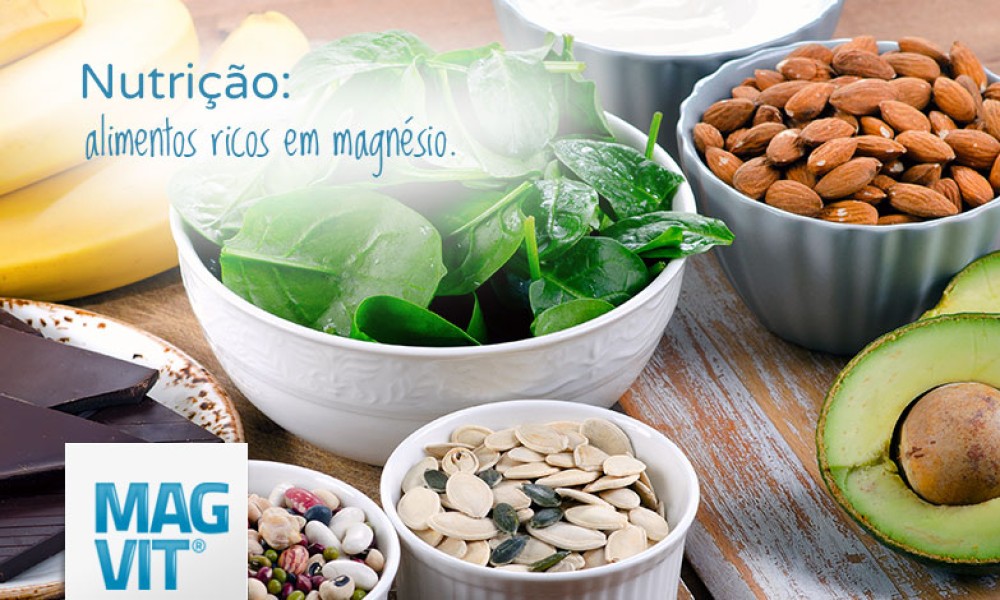 Os campeões em nutrição: alimentos ricos em magnésio para sua dieta.