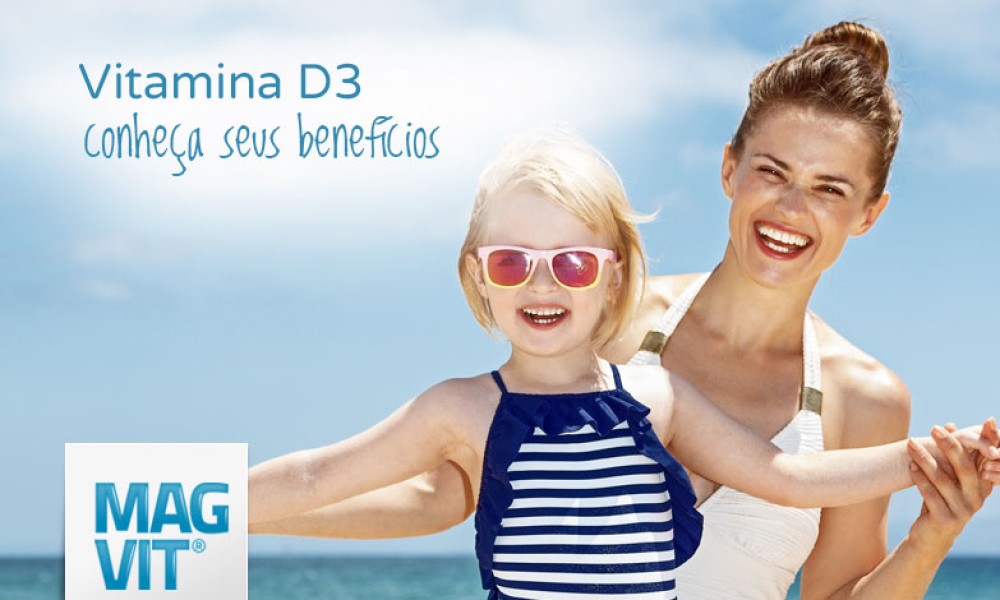 Vitamina D3: o benefício de ter o sol como seu amigo diário.