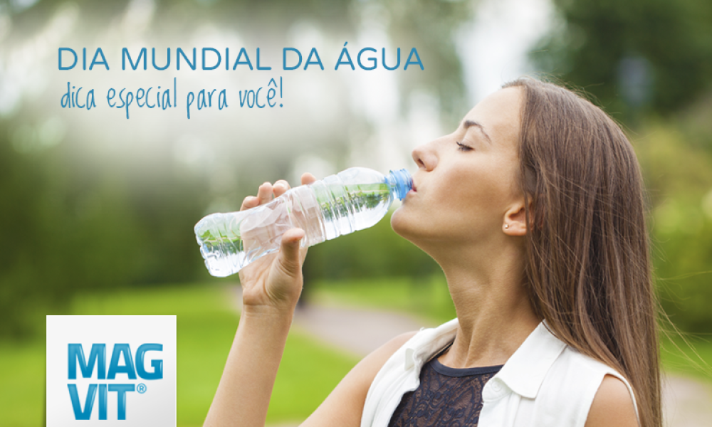 A água alcalina é nossa dica especial para você em homenagem ao Dia mundial da água.