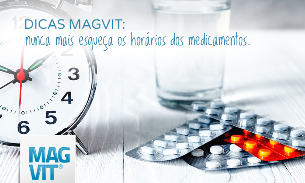 Dicas e estratégias para não deixar de tomar seu magnésio ou qualquer produto com hora para consumo.