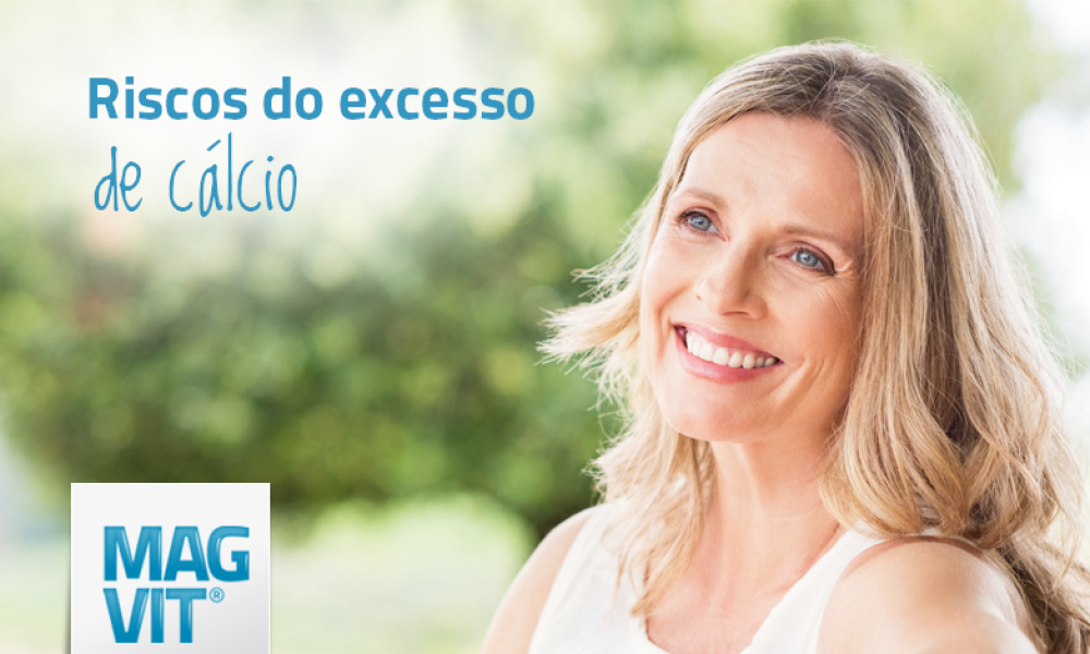 Mulheres na faixa dos 50 anos tem maior risco de sofrer com o excesso de cálcio