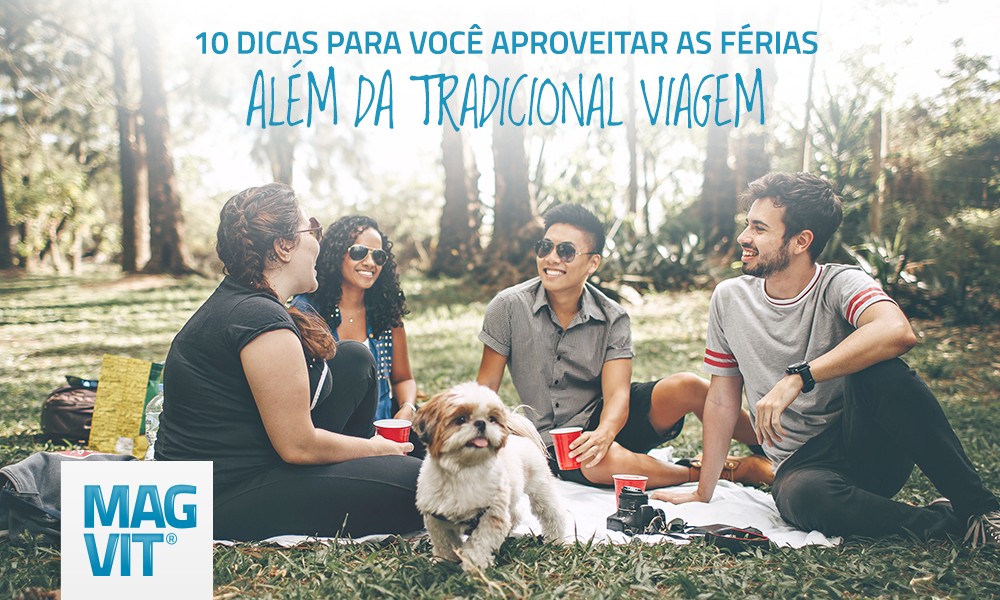 Amigos confraternizando no parque