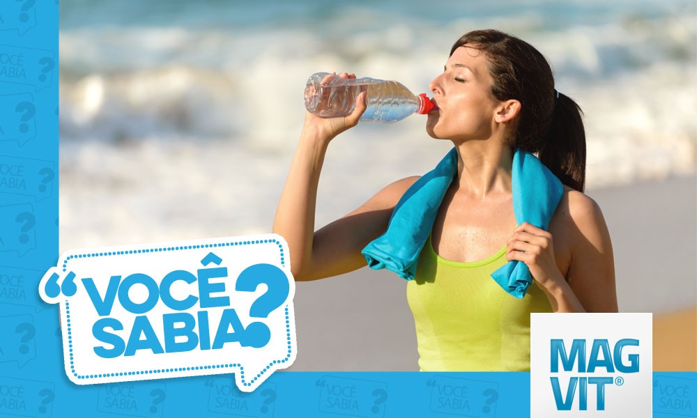 Você sabia que o suor reduz o magnésio do organismo?