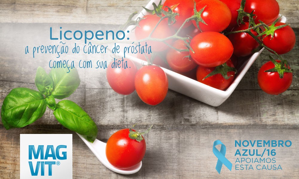 O licopeno é a substância que mais apoia o movimento Novembro azul